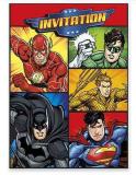 Einladung Justice League Deko Kindergeburtstag
