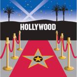 Servietten  Hollywood Film Party, 16 St. - Deko Kindergeburtstag