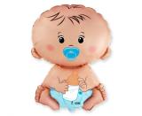 XXL Folienballon Baby Boy - Deko Baby Party Babyshower