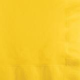 Servietten gelb, 20 St. - Deko Kindergeburtstag